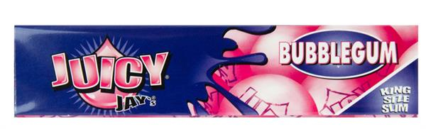 Juicy Jays King Size Slim aromat. Papier, Bubblegum (1 Box) — Vorschaubild