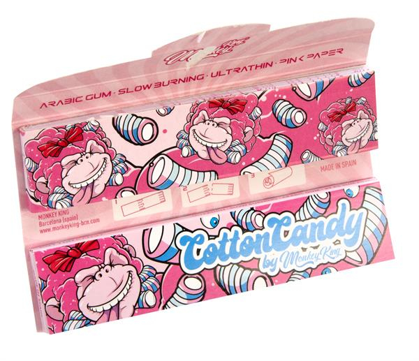 MONKEY KING Smell Pack KSS Papers & Tips "Cotton Candy" (24x 32+32) (1 Box) — Vorschaubild