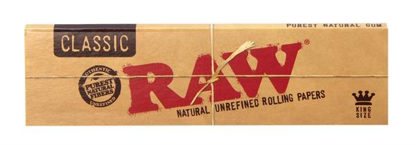 RAW Classic King Size Papier (1 Box) — Vorschaubild