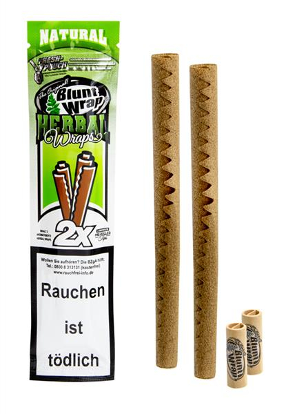 Blunt Wrap Herbal Wraps, NATURAL (1 Box) — Vorschaubild