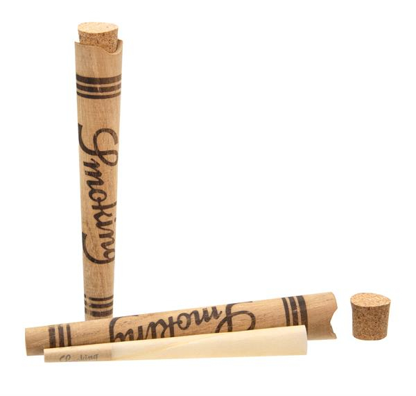 SMOKING Zigaretten/ Joint Hülle Wood Cone Holder "420", 16er Display von Smoking — online kaufen bei Only Bubatz