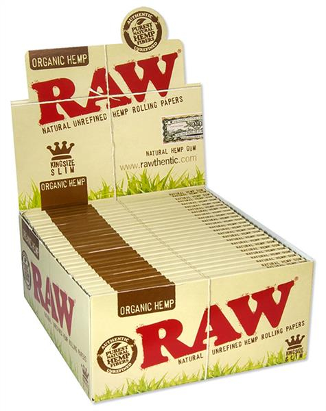 RAW Organic King Size Slim Papier (1 Box) von RAW — online kaufen bei Only Bubatz
