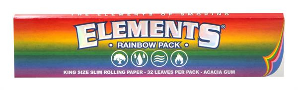 Elements RAINBOW KS SLIM Papier (1 Box) — Vorschaubild