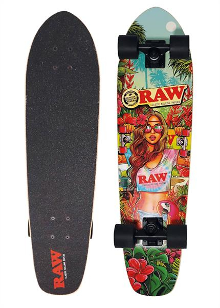 RAW Skateboard mit Rollen und Grip Tape, Brazil Girl von RAW — online kaufen bei Only Bubatz