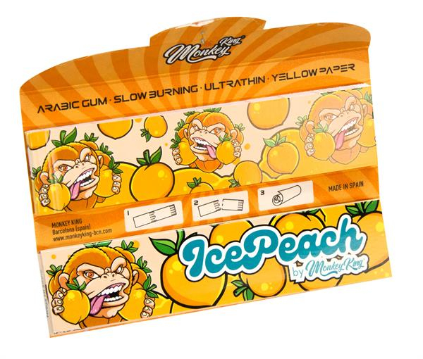 MONKEY KING Smell Pack KSS Papers & Tips "Ice Peach" (24x 32+32) (1 Box) — Vorschaubild
