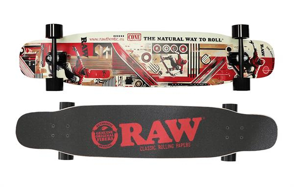 RAW Long Board mit Rollen und Grip Tape, Dancer von RAW — online kaufen bei Only Bubatz