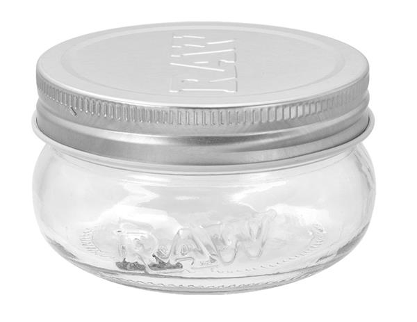 RAW Mason Glass Jar 6oz, 12er Display von RAW — online kaufen bei Only Bubatz
