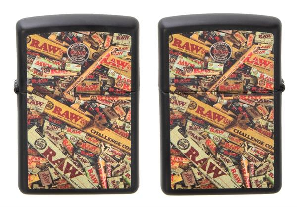 ZIPPO Feuerzeug, "RAW - Mix Full print" von ZIPPO — online kaufen bei Only Bubatz