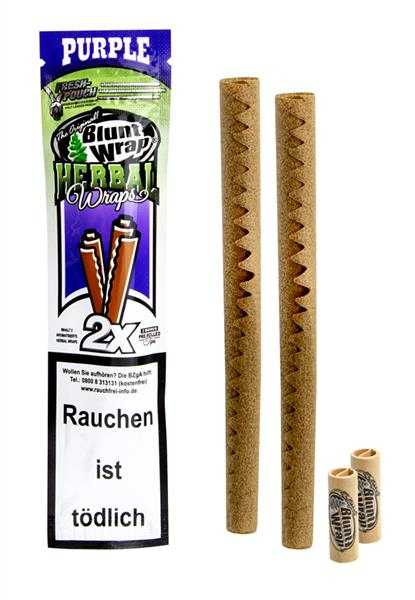 Blunt Wrap Herbal Wraps, PURPLE (1 Box) — Vorschaubild