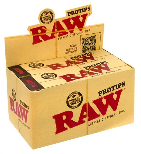 RAW PROTIPS Filtertips perforiert, 24er Box von RAW — online kaufen bei Only Bubatz