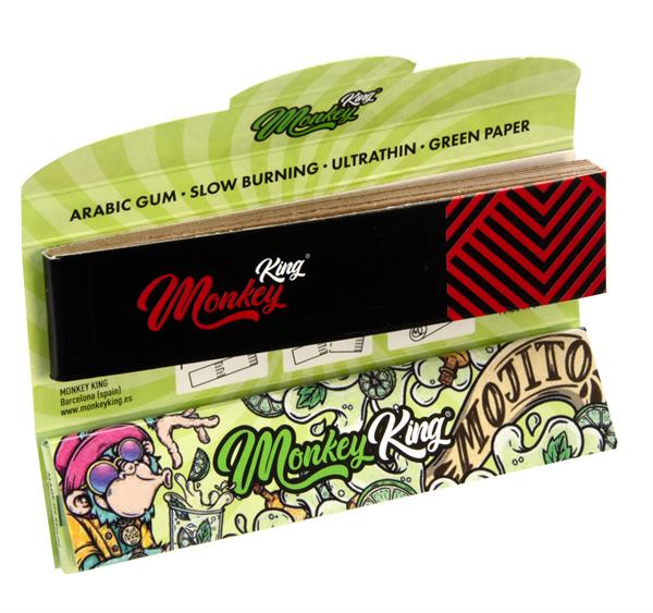 MONKEY KING Smell Pack KSS Papers & Tips "Mojito" (24x 32+32) (1 Box) — Vorschaubild