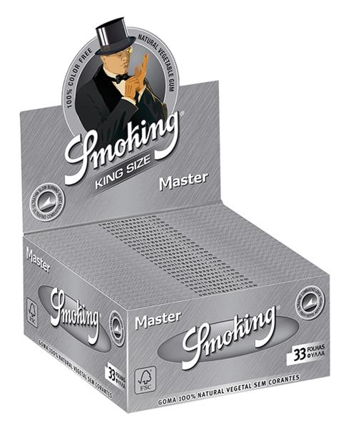 Smoking Master King Size Ultra Slim Papier (1 Box) von Smoking — online kaufen bei Only Bubatz