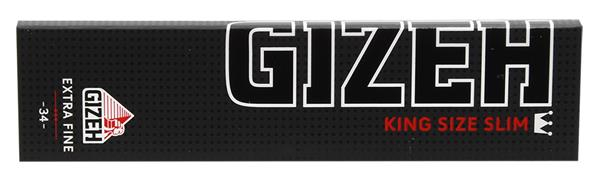 Gizeh Extra Fine (Black) King Size Slim Papier -34- (1 Box) — Vorschaubild