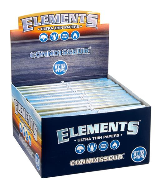 Elements Connoisseur - KSS Papier & Tips (1 Box) von Elements — online kaufen bei Only Bubatz
