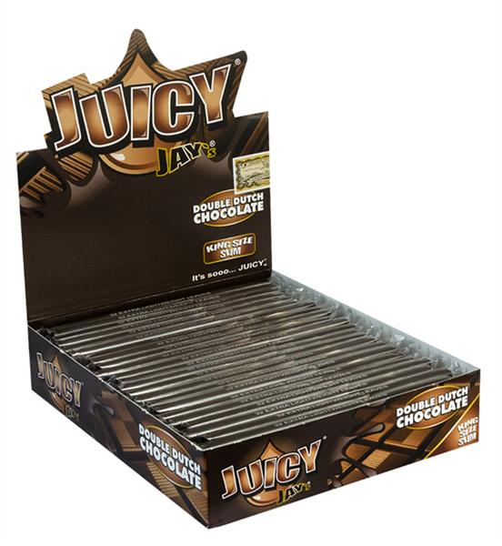 Juicy Jays King Size Slim aromat. Papier, Double Dutch Chocolate (1 Box) von Juicy Jays — online kaufen bei Only Bubatz