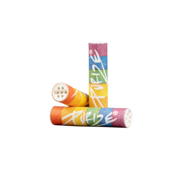 PURIZE Aktivkohlefilter, XTRA Slim Rainbow Edition, ø 5,9mm, 250er Packung — Vorschaubild
