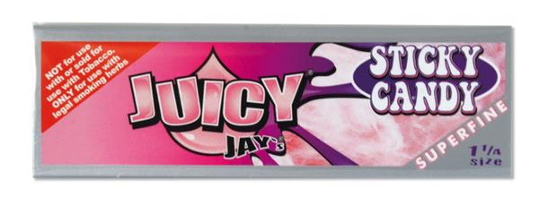 Juicy Jays "SUPERFINE" 1 1/4 aromat. Papier, Candy (1 Box) — Vorschaubild