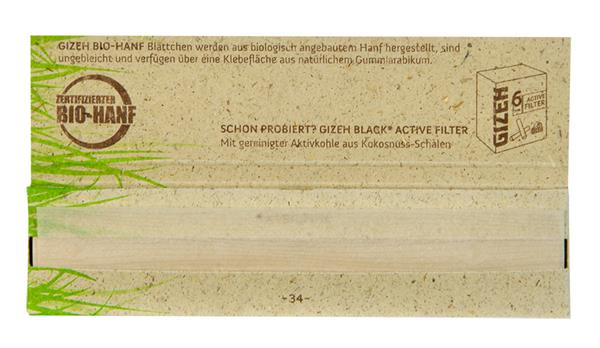 Gizeh Hanf & Gras King Size Slim Zigarettenpapier (1 Box) — Vorschaubild