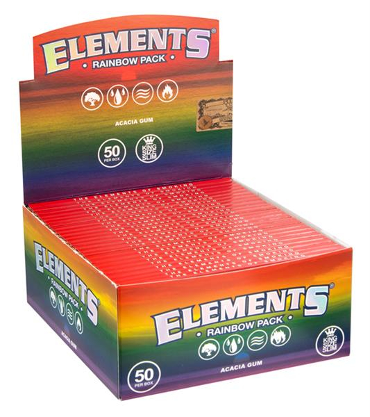 Elements RAINBOW KS SLIM Papier (1 Box) von Elements — online kaufen bei Only Bubatz