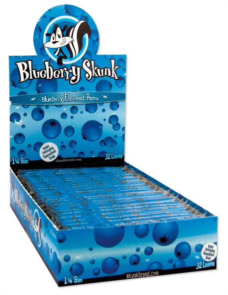 SKUNK 1 1/4 aromat. Papier BLUEBERRY (1 Box) von Skunk — online kaufen bei Only Bubatz
