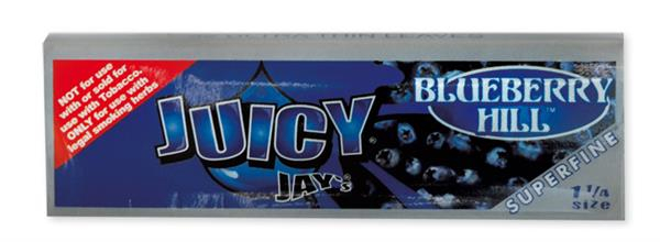 Juicy Jays "SUPERFINE" 1 1/4 aromat. Papier, Blueberry Hill (1 Box) — Vorschaubild
