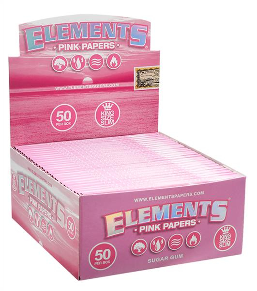 Elements PINK KS SLIM Papers (1 Box) von Elements — online kaufen bei Only Bubatz