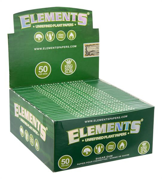Elements GREEN KS SLIM Papers (1 Box) von Elements — online kaufen bei Only Bubatz