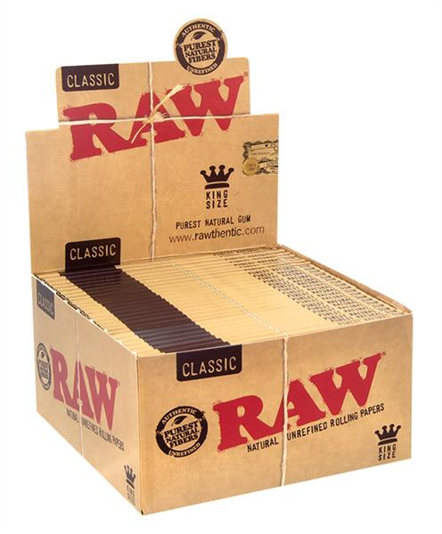 RAW Classic King Size Papier (1 Box) von RAW — online kaufen bei Only Bubatz