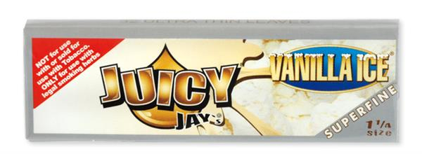 Juicy Jays "SUPERFINE" 1 1/4 aromat. Papier, Vanilla Ice (1 Box) — Vorschaubild