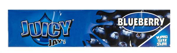 Juicy Jays King Size Slim aromat. Papier, Blueberry (1 Box) — Vorschaubild