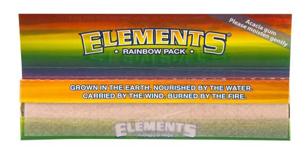 Elements RAINBOW KS SLIM Papier (1 Box) — Vorschaubild