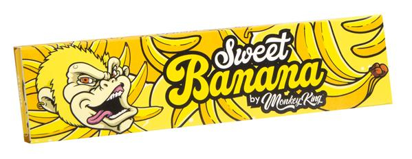 MONKEY KING Smell Pack KSS Papers & Tips "Sweet Banana" (24x 32+32) (1 Box) — Vorschaubild