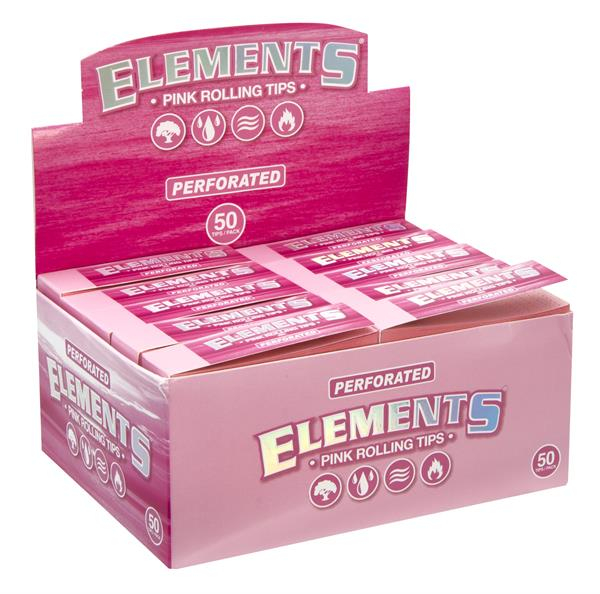 Elements PINK Filtertips perforiert (1 Box) von Elements — online kaufen bei Only Bubatz