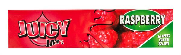 Juicy Jays King Size Slim aromat. Papier, Raspberry (1 Box) — Vorschaubild