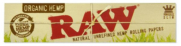 RAW Organic King Size Slim Papier (1 Box) — Vorschaubild