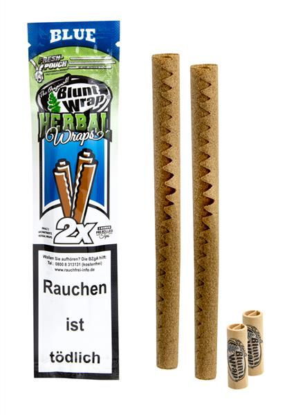 Blunt Wrap Herbal Wraps, BLUE (1 Box) — Vorschaubild