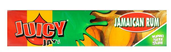 Juicy Jays King Size Slim aromat. Papier, Jamaican Rum (1 Box) — Vorschaubild
