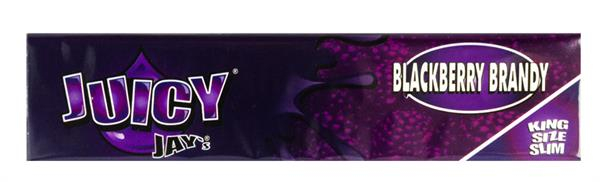 Juicy Jays King Size Slim aromat. Papier, Blackberry Brandy (1 Box) — Vorschaubild
