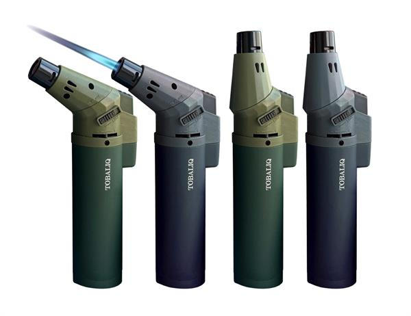 TOBALIQ Jet Flame Rotary Torch Lighter - Gasbrenner "Military X2S" 2farbig sort. von TOBALIQ — online kaufen bei Only Bubatz