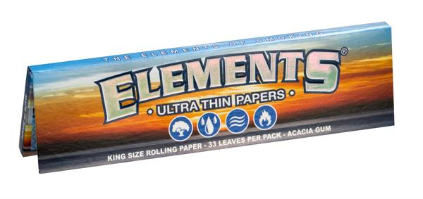 Elements King Size Ultra Thin Papier (1 Box) — Vorschaubild