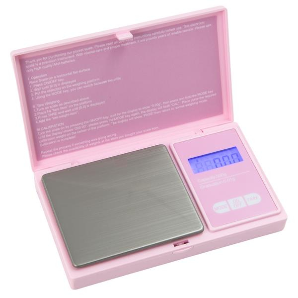 Glossy Genetics "Glossy Scale" rosa 500g Digitalwaage (0,01g) von Glossy Genetics — online kaufen bei Only Bubatz