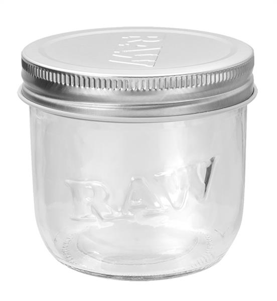 RAW Mason Glass Jar 10oz, 12er Display von RAW — online kaufen bei Only Bubatz