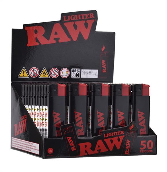 RAW Blaze Elektronikfeuerzeuge, 50er Display von RAW — online kaufen bei Only Bubatz