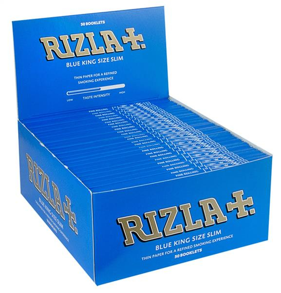 Rizla Blau King Size Slim Papier (1 Box) von Rizla — online kaufen bei Only Bubatz