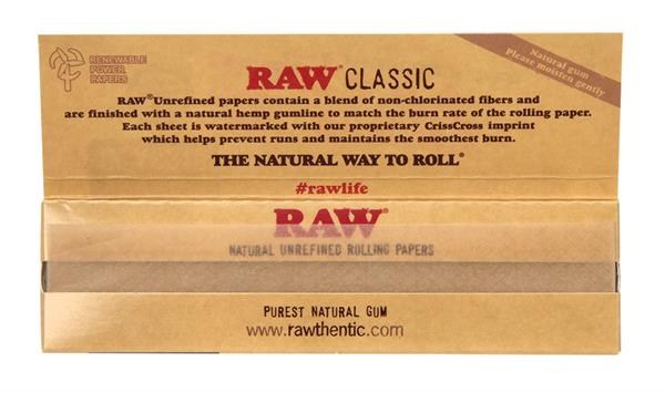 RAW Classic King Size Papier (1 Box) — Vorschaubild