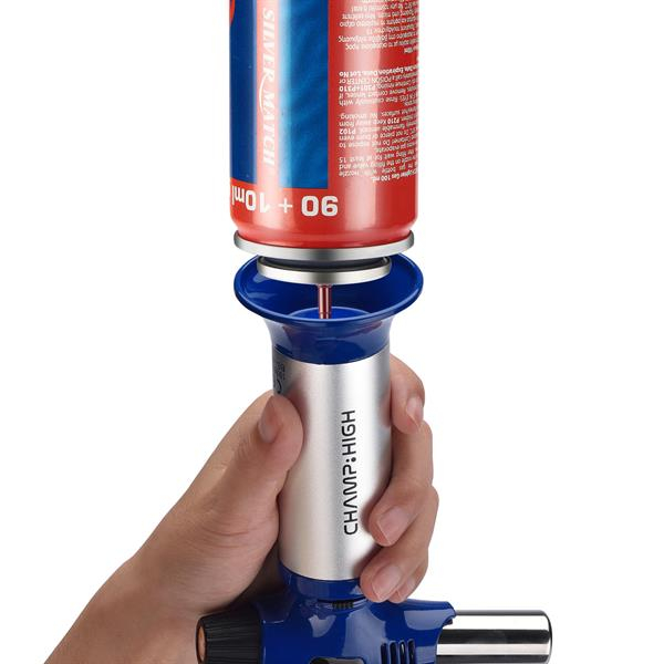 Champ High Torch Gasbrenner "Tatin Crème Brulée", blau-silber — Vorschaubild