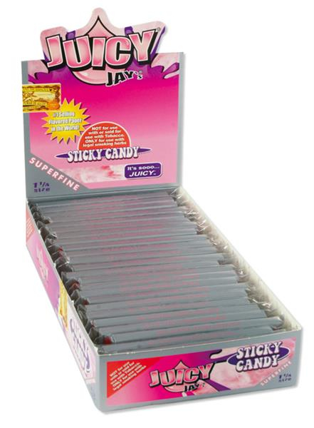 Juicy Jays "SUPERFINE" 1 1/4 aromat. Papier, Candy (1 Box) von Juicy Jays — online kaufen bei Only Bubatz