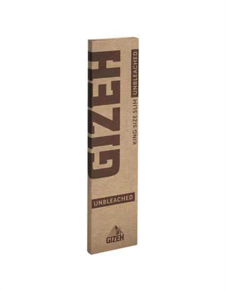 Gizeh Unbleached King Size Slim Zigarettenpapier (1 Box) — Vorschaubild