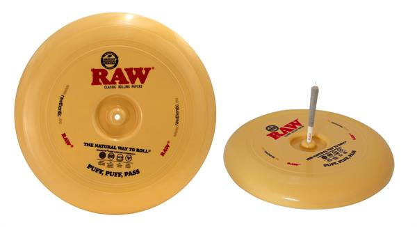 RAW Flying Disc Wurfscheibe mit Joint Halterung von RAW — online kaufen bei Only Bubatz