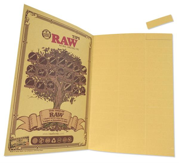 RAW Natural Unrefined Tips "The RAWLBOOK" — Vorschaubild